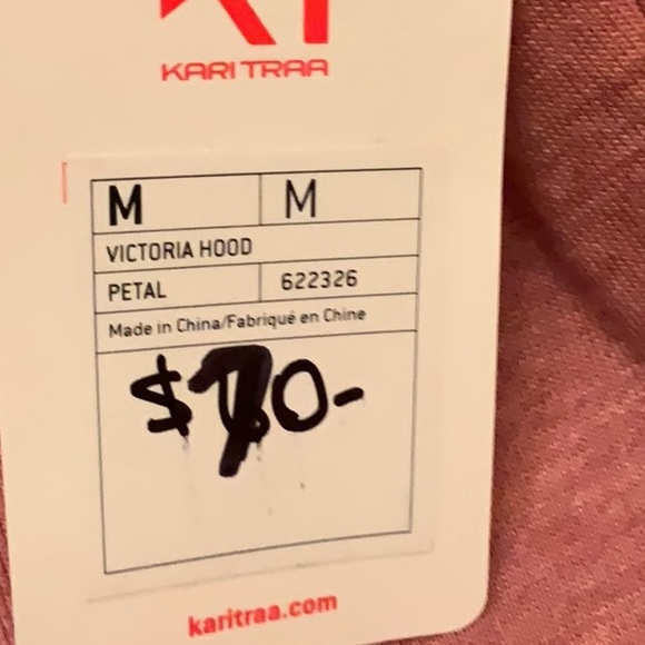 Kari Traa VICTORIA HOOD sweatshirt- Petal (Rose/Mauve) - Picture 9 of 12